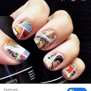 Jamberry Makeup - Jamberry Popstar nail wraps Jamberry Makeup - Jamberry Popstar nail wraps